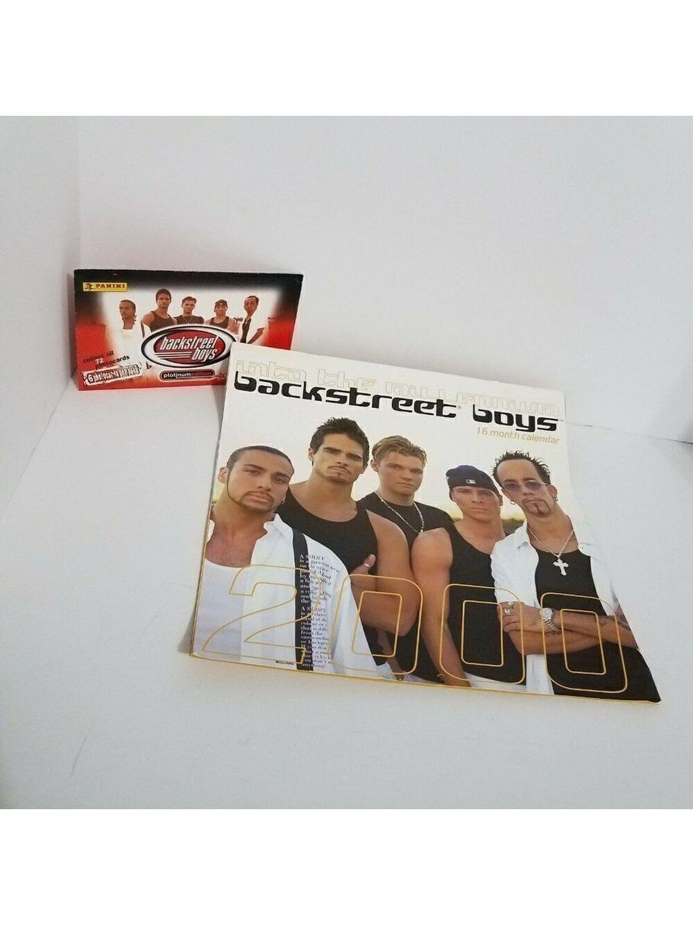 VINTAGE Backstreet Boys 2000 Calendar Panini Photocards 1999 American Boy Band
